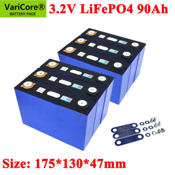 3.2V 90Ah battery pack LiFePO4 Lithium iron phospha Large capacity 90000mAh Motorcycle Electric Car motor batteries
