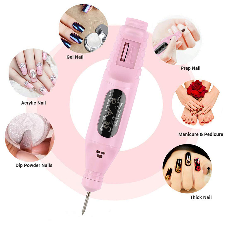 Upgraded Version of the New Manicure Pen Sander Usb Cable Portable Manicure and Nail Machine Manicure Tools