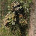 Hunting Clothes Ghillie Suits Maple Leaf Hooded 3D Bionic Training Uniform Military Sniper Cloak Camouflage Birdwatch Clothing