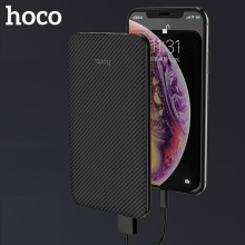HOCO Slim 5000 mAh Power Bank Portable Ultra-thin Polymer Powerbank battery power-bank 5000mah With LED Light for iphone XS Max