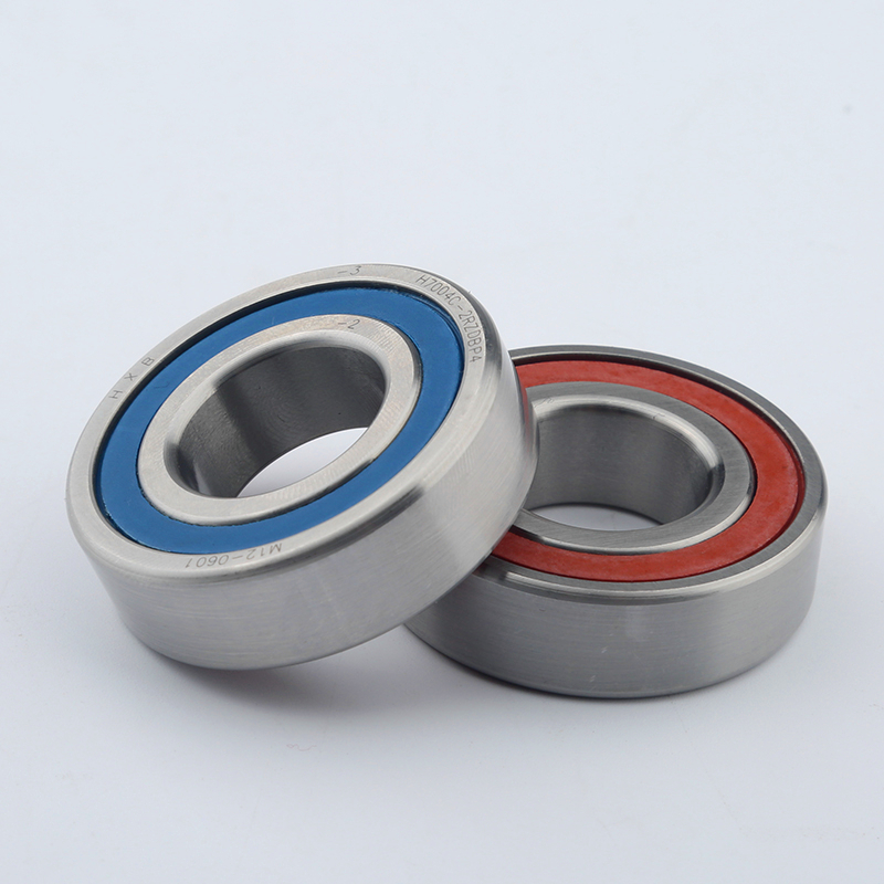 HX Ceramic ball bearings 2pcs 7003 7004 7005 7006 7007 7008 P4 High Precision Angle contact ball bearing P4 spindle bearing