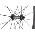 Full 700C Carbon Road Clincher bike Wheels 38/50/60/88mm Bicycle Wheelset3k Matte Basalt brake