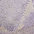 #82 Violet Lace 22.5CM Wide 2 yards/lot Stretch Elastic Lace Fabric Edge Trim DIY Sewing Supplies Handmade Crafts