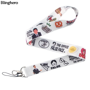 Blinghero The Office Lanyards Phone Neck Strap Student Card Hang Rope ID Badge Keychains Lanyards Cool Unisex Lanyards BH0173