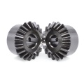 2PCS 1:1 Carbon Steel Bevel Gear 1M 20T 25T 30T 6/8/10/12mm Hole