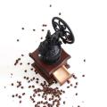 Manual Coffee Grinder Kitchen Retro Style Wooden Coffee Bean Mill Grinding Ferris Wheel Design Coffee Vintage Maker Tool