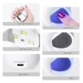 Egg Shape 4.5W UV LED Lamp for Nail Single Finger Lamp Nail Gel Polish Dryer Drying Machine Smart Sensor 45s / 60s USB