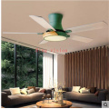 Nordic Modern LED Wooden Ceiling Fan Wood Ceiling Light Fans Lamp AC Ceiling Fans With Lights LED Dimming 220v Home Fan