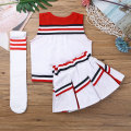 Kids Girls Cheerleading Costume Children Competition Cheerleaders School Team Uniform Class Suit For Child Dancing Costumes