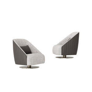 Puff Round Accent Chair