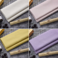 Width 110'' Solid Color Cotton Linen Upholstery Shading Curtain Fabric By The Yard For Livingroom Bedroom Bay Sofa Material