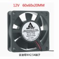 DC 12V 24V 6CM 60x60x20 6020 Brushless silent chassis cooling fan