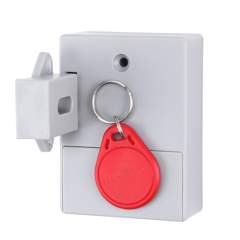 125KHZ EM ID Card ABS Material Invisible RFID Smart Hidden Cabinet Drawer Lock Long Sensing Distance No Need Open Hole
