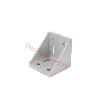 HOTSale 5pcs 6060 corner fitting angle aluminum L type connector bracket fastener match use 6060 industrial aluminum profile