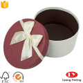 Paper mache custom printed round gift boxes