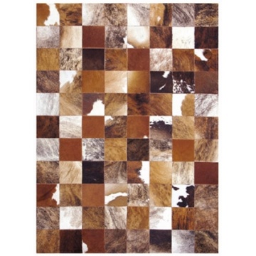 free shipping 100% natural hand made cowhide leather carpet tile