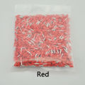 1000 PCS E0308 Tube pre-insulating terminal insulated cable wire connector crimp terminal (type TG-JT) AWG #24 VE0308