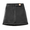 Babyinstar Baby Skirt Casual Leather A-Line Skirt Toddler Children's ClothesFashion Style 2 Color Skirts for Kids Girl Clothing