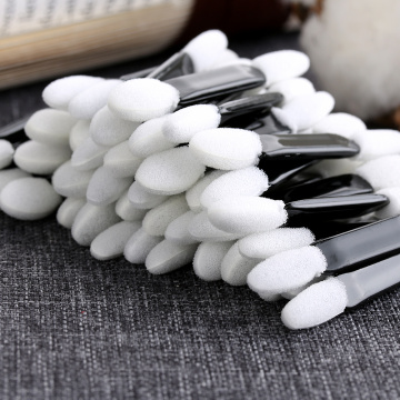 50PCs/Pack Double-head Eye Shadow Brushes Stick Eye Shadow Sponge Applicator Cotton Pad Brush Beauty Makeup Accessories