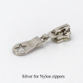 silver for Nylon zip