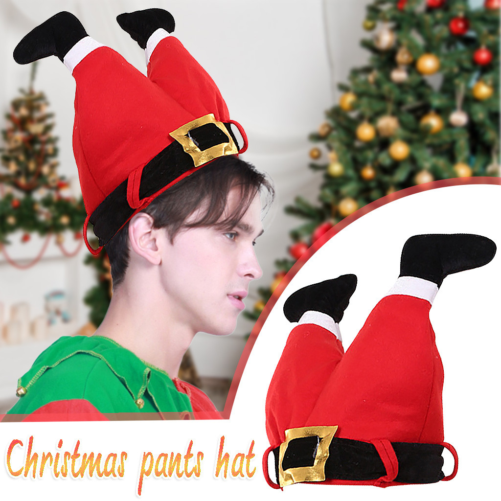 Creative Christmas Hat Costume for Adults Christmas Headdress Hat For Men Women Funny Christmas Party Props Hats