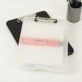 A4 Plastic Storage Clipboard File Box Case Document File Folders Clipboard Writing Pad Stationery School Office Supplies