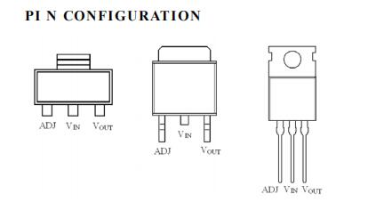 Adjustable Negative Regulator D337 Adjustable Negative Regulator D337