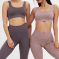 2 Piece Set Workout Clothes Set for Women Sport Bra High Waist Leggings Set Sports Wear for Women Gym Clothing Athletic Yoga Set