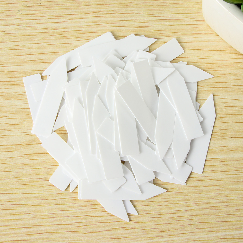 100Pcs Mini Plastic Plant Seed Label Pot Marker Newly Arrival Factory Price Cheap Nursery Garden Stake Tags Tool Drop Shipping