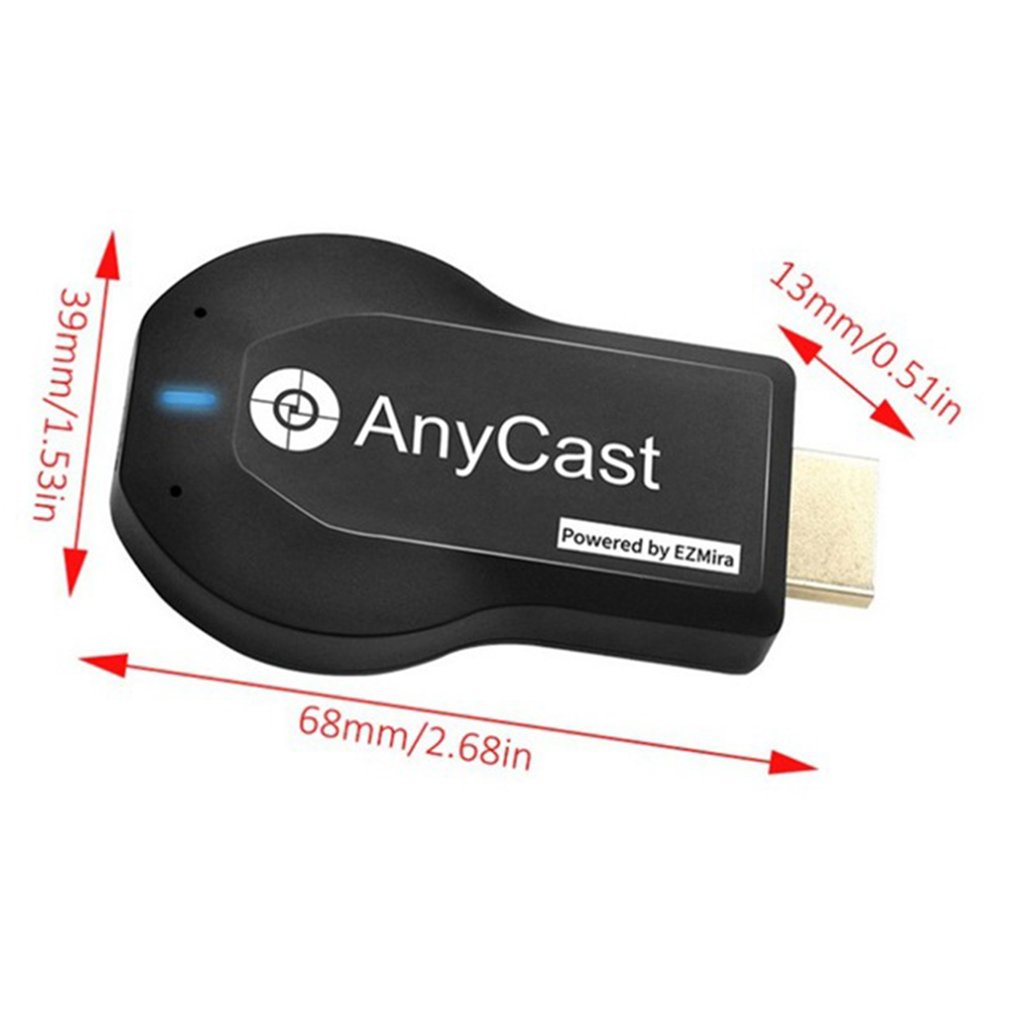 TV Stick 1080P Wireless WiFi Display TV Dongle Receiver for AnyCast M2 Plus for Airplay 1080P HDMI-compatible TV Stick