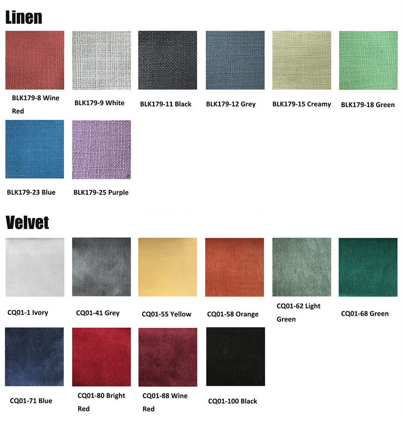 Fabric Linen Velvet
