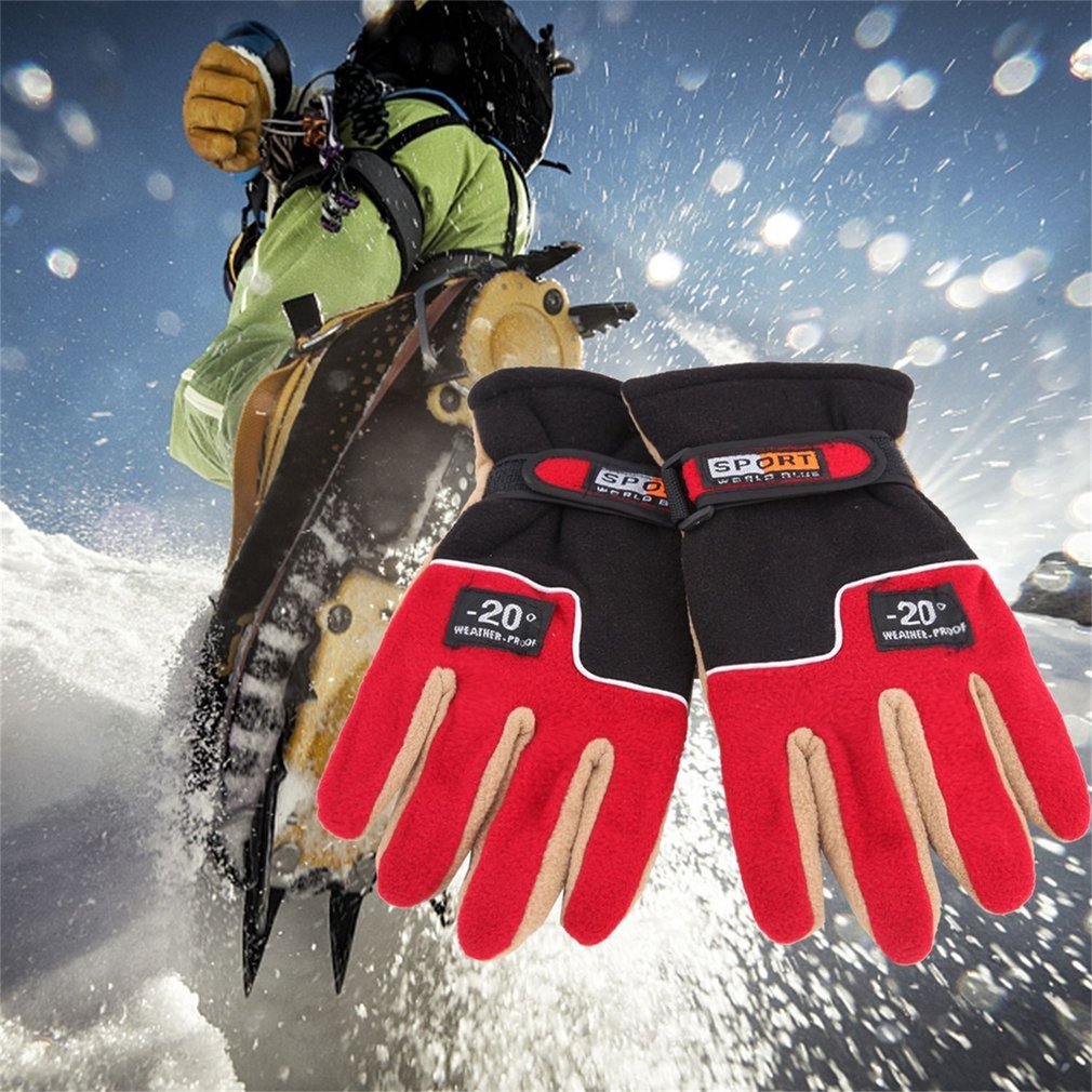 OUTAD winter sport windstopper ski gloves warm riding Motorcycle gloves Outdoor Full Finger Windproof Gloves luva Top Selling