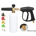 Car Washer High Pressure Snow Foam Gun M14 x 1.5 mm 1/4" Quick Release with 5 Nozzles Car Washer Water Gun Car Cleaning Tools