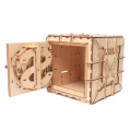 Crafts Mechanical 3D Wooden Puzzles Treasure Chest Toy Puzzle Jigsaw Gift
