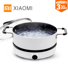 Xiaomi Mijia induction cookers 4L Non-Stick Stockpot Dishwasher Safe Aluminum Covered Soup Pot Heats Fast Evenly