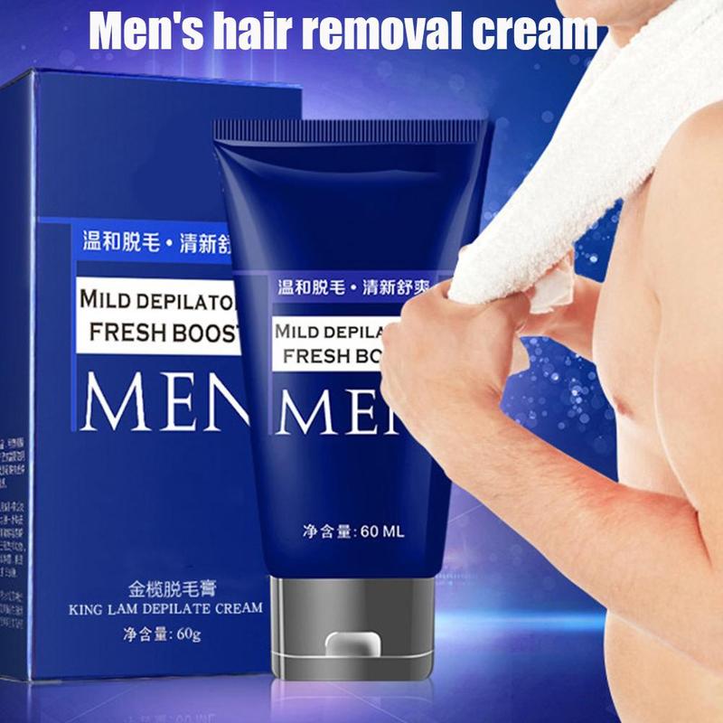 60ML Capacity Natural Plant Depilatory Cream Body Leg Hair Remover Gel Men Hair Removal Epilator