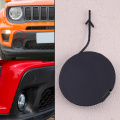 Car Black ABS Front Bumper Tow Hook Eye Cap Cover Fit For Jeep Renegade 2015 2016 2017 2018