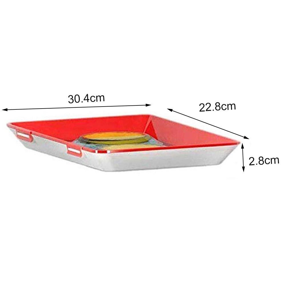 Fresh Tray Environmental Protection Pollution Food Baking Tray Cooking Supplies Kitchen Vacuum Preservation F7C9