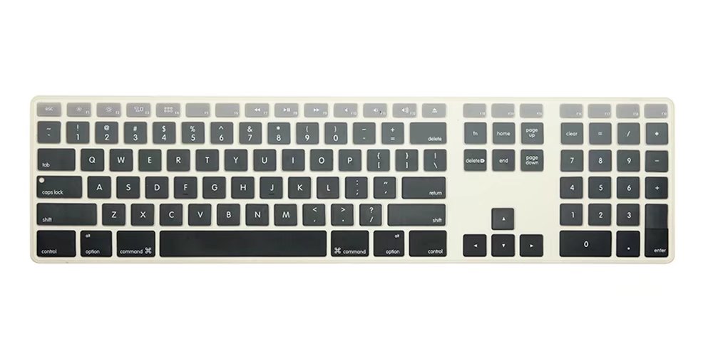 Gradient Keyboard Cover For Apple iMac G6 A1243 21.5 27 inch Desktop keyboards protective keypad cover Protector