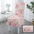 Apartment Home Usage Fancy Patterned Dining Chair Covers Spandex To Protect Chairs From Spills Stains Dirt Grime Wear Shabby