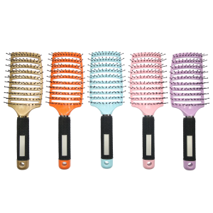 Wide Curved Ventilated Hairbrush Detangle Brush