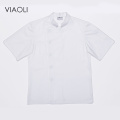 Viaoli Quality Chef Working Uniform Clothing Long Sleeve Men Food Services Cooking Clothes JacketsCoat Uniform Hotel Kitchen070