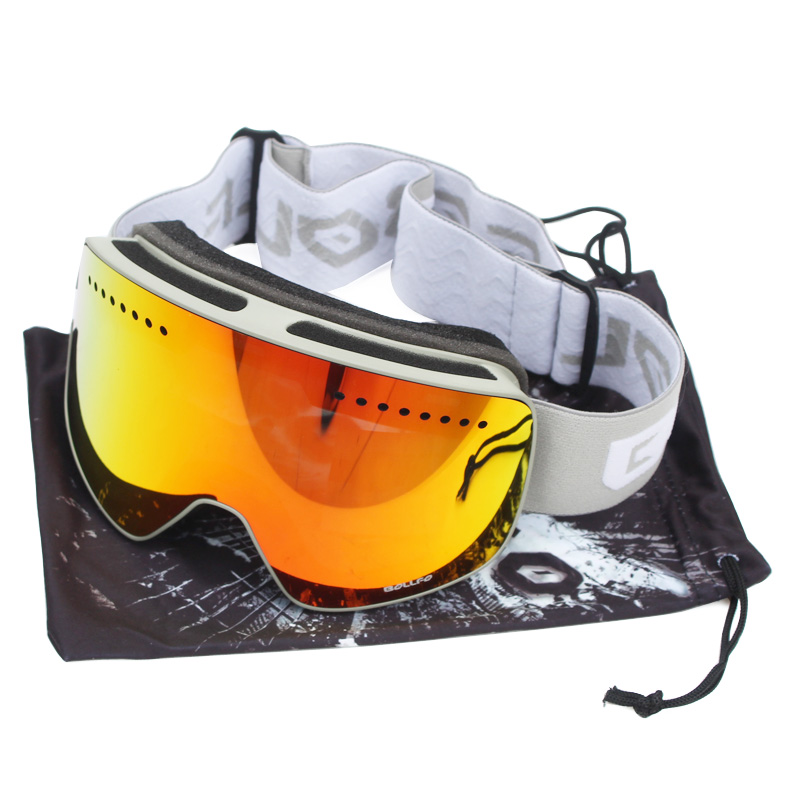 Magnetic Ski Goggles Double Layer Polarized Lens Skiing Anti-fog UV400 Snowboard Goggles Men Women Ski Glasses Eyewear