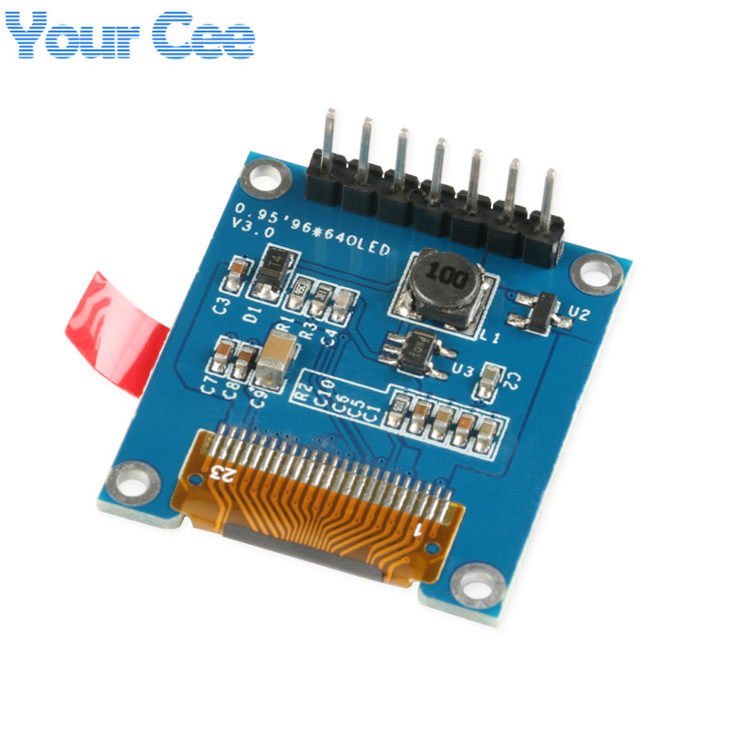 0.95 inch OLED Display Module HD OLED Module SSD1331 Controller 7pin Resolution 96*64 Full Color For Arduino DIY SPI