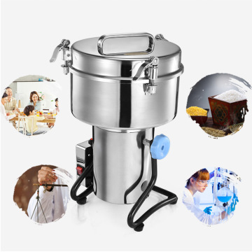 4500g Electric Flour Mill 220v/110v Commercial Pulverizer Herbal Coffee Beans Grinding Machine Stainless Steel