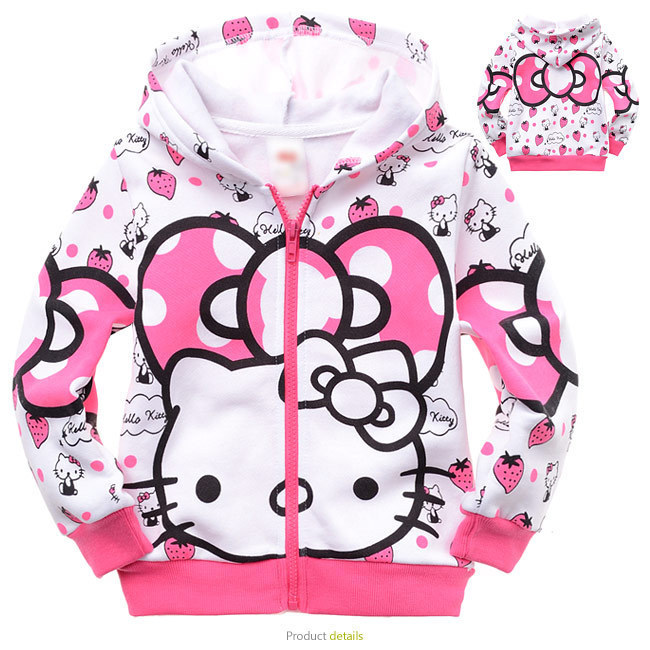 2019 Children Boys Girls Cartoon Cats Sport Hoodies T Shirt Outerwear Outwear Kids School Sweatershirt Outfits Clothing Top Tee