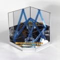Acrylic cosmetics display stand storage for shop