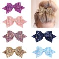 Kordear Glitter Hair Bows 6P