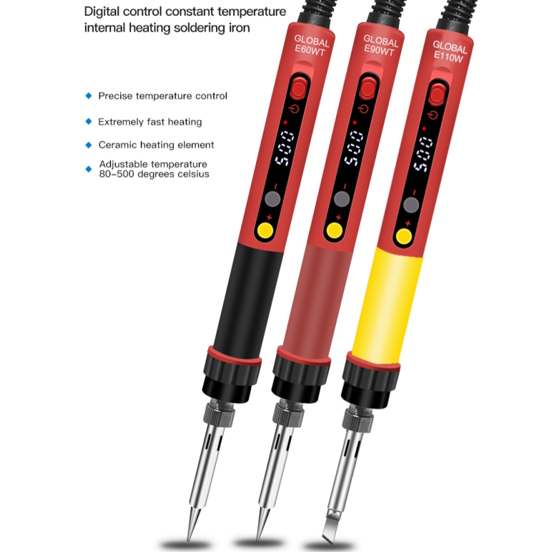 CXG Electric Soldering Iron Welding Tools rework tool Constant Temperature Control Soldering Tin Pen Digital Display 60W 110W