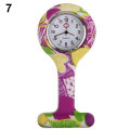 Silicone Fashion Silicone Nurses Watch Brooch Tunic Fob Pocket Stainless Dial Watches LXH